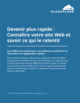 Devenir plus rapide : Connaître votre site Web et savoir ce qui le ralentit