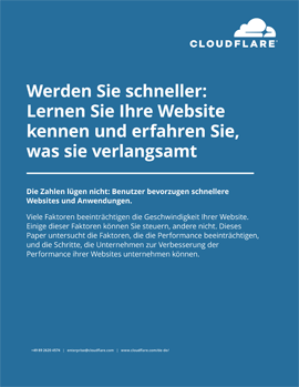 Werden Sie schneller: Lernen Sie Ihre Website kennen und erfahren Sie, was sie verlangsamt