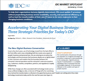 Accelerating Your Digital Business Strategy: Three Strategic Priorities For Todays CIO