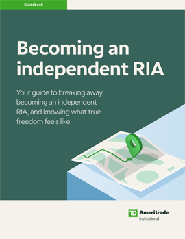 Becoming an independent RIA