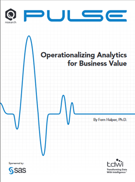 Operationalizing Analytics for Business Value