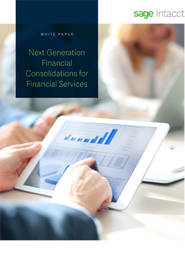 Next Generation Financial Consolidations for Financial Services