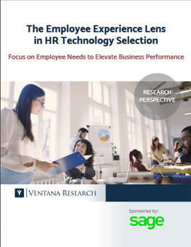 The Employee Experience Lens in HR Technology Selection