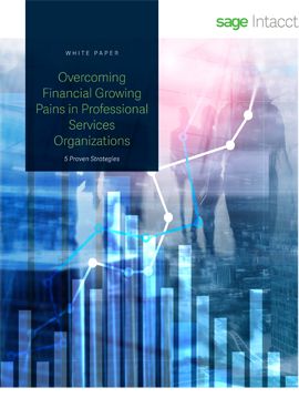 Overcoming Financial Growing Pains in Professional Services