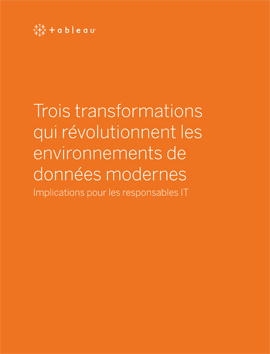 Trois transformations qui révolutionnent les environnements de données modernes