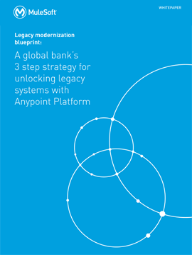 A global bank’s 3 step strategy for unlocking legacy systems